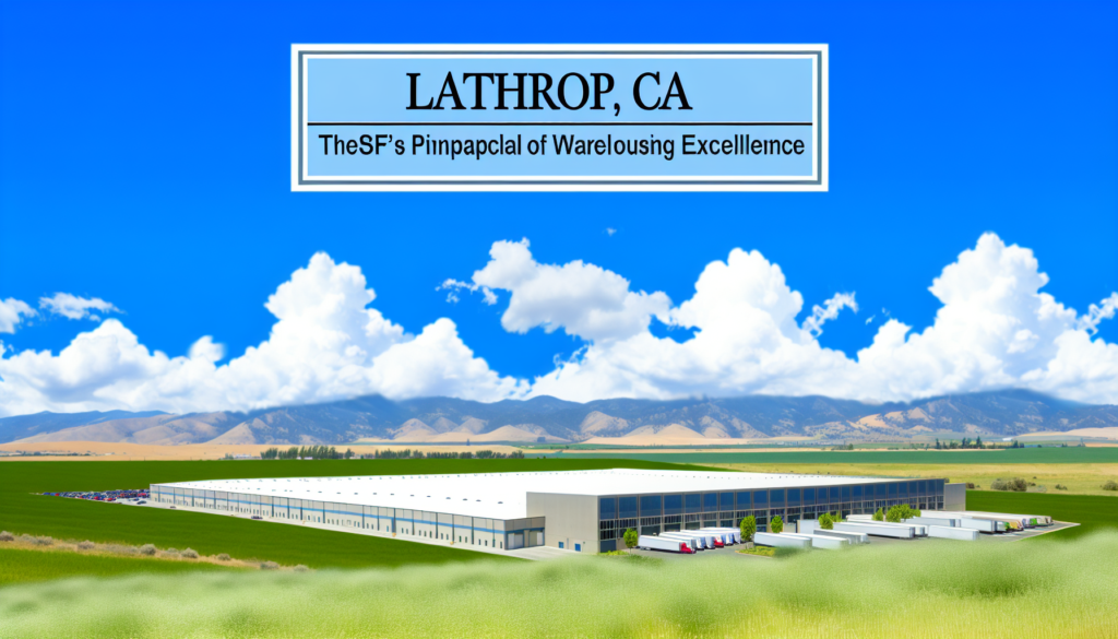 Lathrop, CA: JBF's Pinnacle of Warehousing Excellence