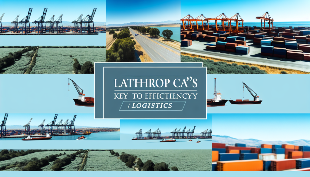 Lathrop CA's JBF: Key to Efficiency in Logistics