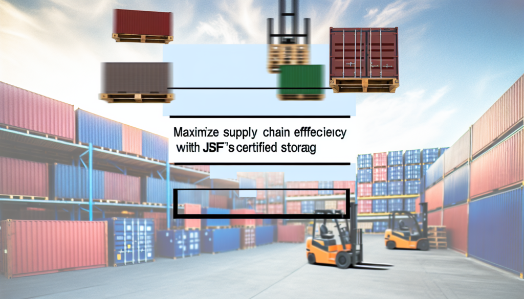 Maximize Supply Chain Efficiency with JBF's Certified Storage