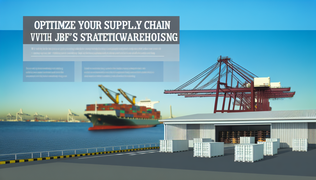 Optimize Your Supply Chain with JBF's Strategic Warehousing